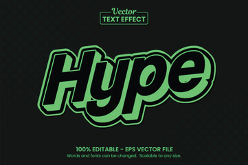 Naklejka premium Retro vintage text effect, Editable text effect