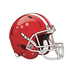 Fototapeta premium american football helmet
