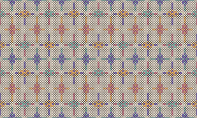 Pastel starlight Seamless knitted pattern Thailand