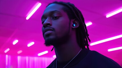 Attentive Customer Service Representative in Call Center