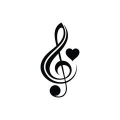 Vector Music Note - Clean and Modern Music Illustration