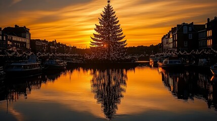 Magical Harbor Christmas Festival Waterfront Christmas Tree