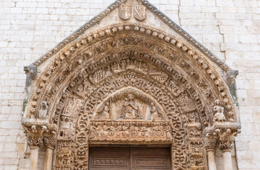 Kathedrale Santa Maria Assunta in Altamura, Apulien, Italien. 
