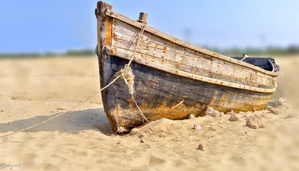Fototapete Rund Country Boat of Bangladesh © sayek