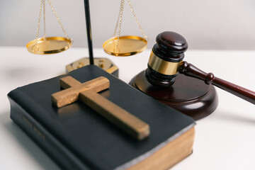 Holy Bible, central book of Christian faith, details teachings of Jesus Christ, God's law, and...