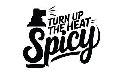 Spicy Food Doodle Icon Set Featuring Labels, Stickers, and Tasty Mascots