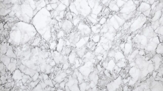 White marble background with subtle gray veining and shadows, creating an elegant and refined stone texture.