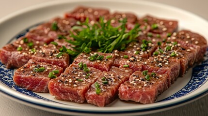 Seared Beef Cubes with Asian Flavors: A Culinary Delight