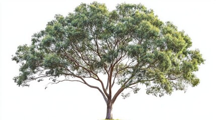 Majestic Tree in Lush Green Canopy