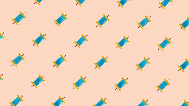 Loop Animated Background Makar Sankranti