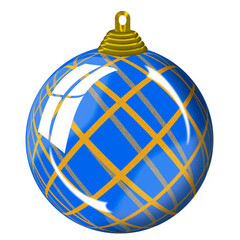 Boule de Noël décrorée