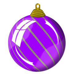 Boule de Noël Décorée