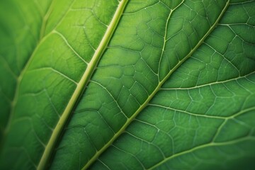 Obraz premium Green leaves of a philodendron plant. Nature leaves, green tropical forest, backgound concept