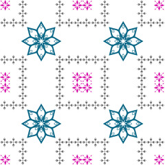 Fototapeta premium a seamless pattern geometric shapes design 