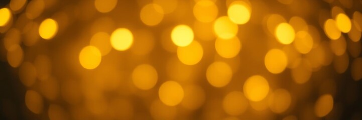 Fototapeta premium Abstract background with yellow and gray colors, glitter bokeh vintage lights, and selective focus in the middle, perfect for 2021 design trends, copy space, vintage lights, background