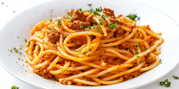 Classic Spaghetti Bolognese with Fresh Herbs