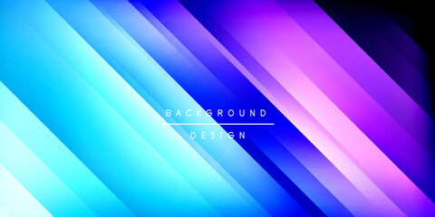 Bright lines background. Gradient geometric template wallpaper