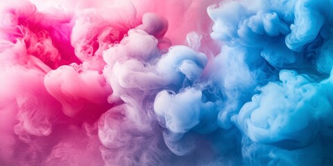 Obraz premium Stunning Color Mixing Ink Art