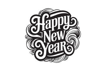 happy new are 2025 t-shirt design