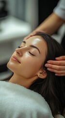 Fototapeta premium Hair and Scalp Treatment Clinic