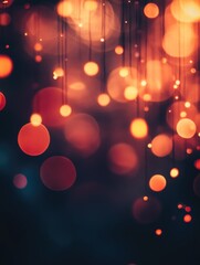 Hanging lights ceiling decoration