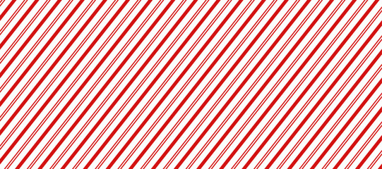 Red stripes wide seamless vector background.
