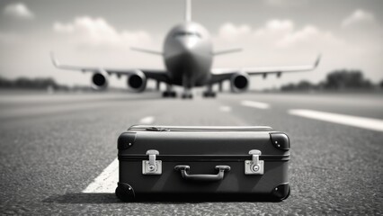 airplane in the airport