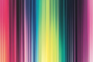 Obraz premium A vibrant, abstract gradient of vertical stripes in various colors.