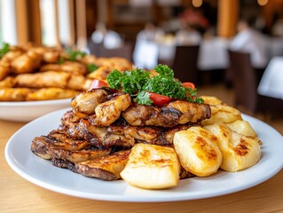 A warm, inviting dining room filled with the aromas of traditional family dishes, symbolizing love, unity, and togetherness a heartwarming scene of shared meals, delicious food, comforting flavors