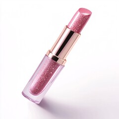 Single Shimmery Lip Gloss Lipstick with Reflective Glossy Finish