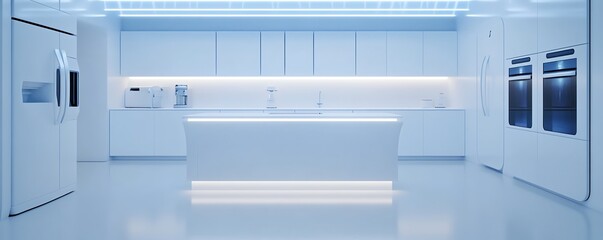 Tilted angle view of a sleek