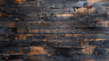 Naklejka premium Black and White Wooden Wall