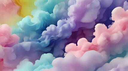 A delicate abstract texture inspired by watercolor art, featuring soft, flowing gradients with smooth color transitions. 
