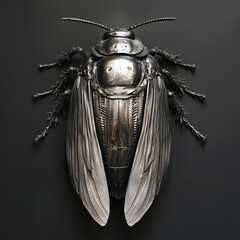Close-up of a cockroach