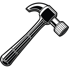 hammer, hammer icon, hammer symbol, silhouette, vector