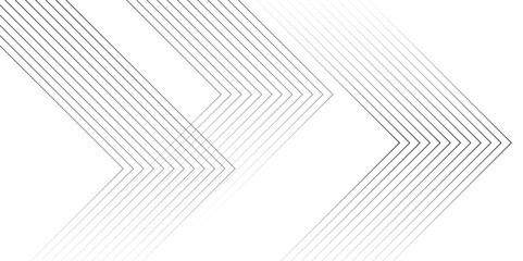Abstract white and black color geometric dynamic lines pattern transparent background design.