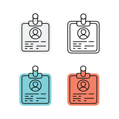 Flat Design Icon Set for Business and Technology