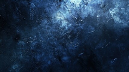 Obraz premium Elegant blue gradient with intricate textures and soft glowing effects, ideal for premium designs.