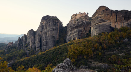 Varlaam monastery in Meteora, Greece