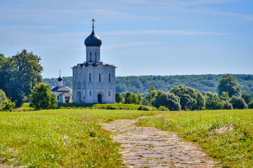 Path to the Intercession Church in Bogolyubovo village