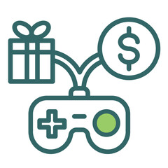 Obraz premium Gamification Icon