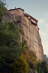 Rusanu Monastery in Meteora, Greece