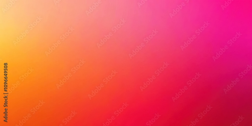 Aufkleber abstract gradient background with a soft transition from yellow to orange to pink.