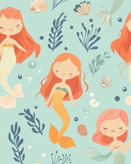 Seamless pattern of background