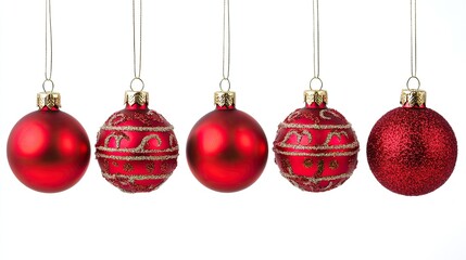 Blank Christmas card with minimal holiday decor on a white background.