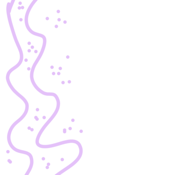 Purple element decorative line