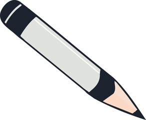 School stationery. Pencil