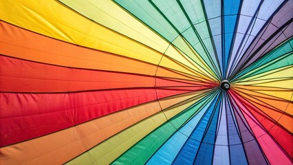 Fototapeta premium A kaleidoscope of colors falling flat in a repeating pattern creating an eye-catching background for digital designs and graphics, bright hues, holiday cheer, vibrant colors, flat design, lively decor
