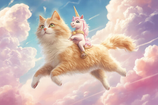 La licorne et le chat