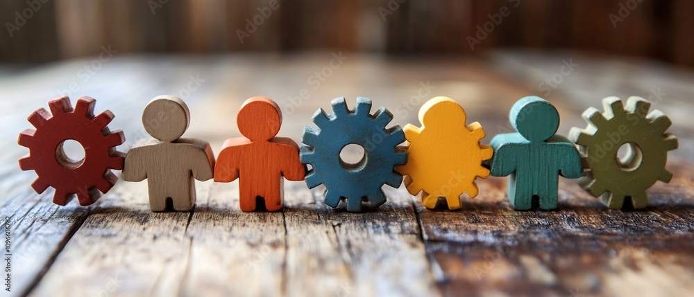 Poster streamlined technological approach to organizational teamwork and processes structured teams coordin